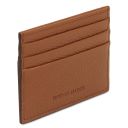 Leather Card Holder Cognac TL142472