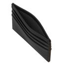 Leather Card Holder Black TL142472
