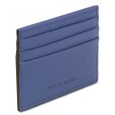 Leather Card Holder Blue TL142472