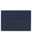 Leather Card Holder Dark Blue TL142472
