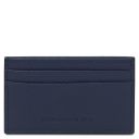 Leather Card Holder Dark Blue TL142474