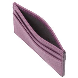 Leather Card Holder Lilac TL142474
