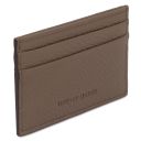 Kartenetui aus Leder Dunkel Taupe TL142474