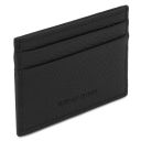 Leather Card Holder Black TL142474