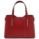 Olimpia Shopper Tasche aus Leder - Klein Rot TL141591