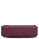 Michelle Leather Handbag - Small Size Bordeaux TL142478