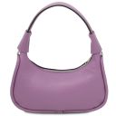 Michelle Leather Handbag - Small Size Lilac TL142478