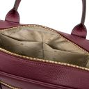 Stephany Sac Cabas en Cuir Bordeaux TL142439