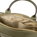 Stephany Borsa a Mano in Pelle Verde Foresta TL142439