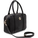 Stephany Bolso en Piel Negro TL142439