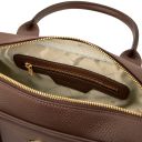 Stephany Borsa a Mano in Pelle Caffè TL142439