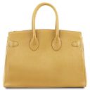 TL Bag Bolso a Mano con Detalles Color oro Amarillo pastel TL142000