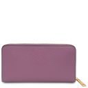 Financier Exclusive zip Around Leather Wallet Лиловый TL142485
