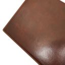 Sous-main de Bureau en Cuir Avec Rabat Marron TL140325