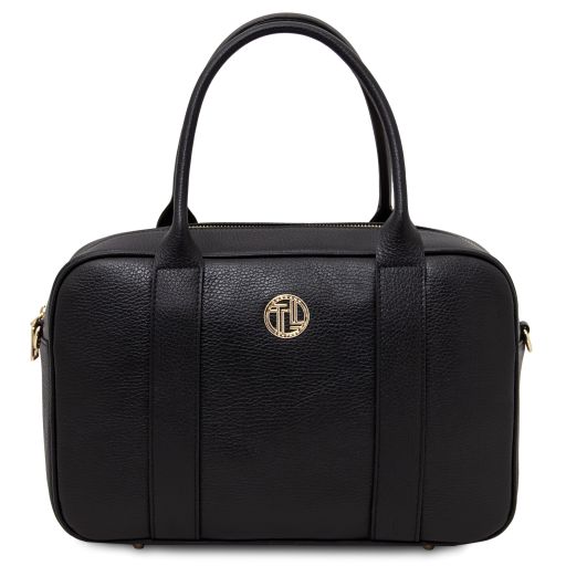 Stephany Sac Cabas en Cuir Noir TL142439