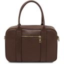 Maiorca Bolso en Piel y Cartera en Piel con Cremallera en el Contorno Café TL142486