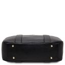 Maiorca Leather Handbag and zip Around Leather Wallet Black TL142486
