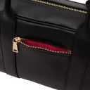 Maiorca Leather Handbag and zip Around Leather Wallet Black TL142486