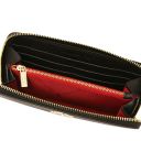 Creta Leather Shoulder bag and zip Around Leather Wallet Black TL142487