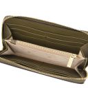 Maiorca Borsa a Mano in Pelle e Portafogli in Pelle zip Around Verde Foresta TL142486