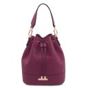 TL Bag Bolso Cubo Secchiello en Piel Bordeaux TL142146