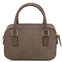 Chantilly Leather Handbag Dark Taupe TL142480