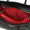 Origami Bolso en Piel Negro TL142466