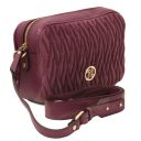 Chantilly Leather Shoulder bag Bordeaux TL142490