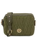 Chantilly Bolso con Badolera en Piel Verde Oscuro TL142490