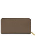 Maiorca Leather Handbag and zip Around Leather Wallet Dark Taupe TL142486
