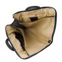 Sorrento Dokumenten - Tasche aus Leder Schwarz TL141022