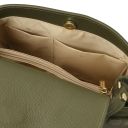 Maisy Borsa a Mano in Pelle - Misura Media Verde Foresta TL142455