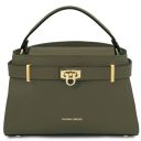 Maisy Bolso en Piel Verde Oscuro TL142455