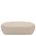 Vera Soft Leather Toiletry Case Beige TL142438