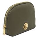 Vera Soft Leather Toiletry Case Forest Green TL142438