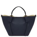 Legame Leather Shopping bag - Large Size Dark Blue TL142481