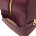 Prisma Soft Leather Backpack Bordeaux TL142483