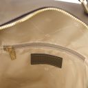 Prisma Soft Leather Backpack Dark Taupe TL142483