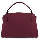 Maisy Bolso en Piel Bordeaux TL142455