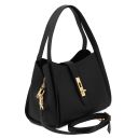 Soave Soft Leather Handbag Black TL142489