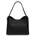Soave Bolso a Mano en Piel Suave Negro TL142489