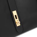 Soave Bolso a Mano en Piel Suave Negro TL142489