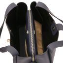 Soave Handtasche aus Weichem Leder Dunkelblau TL142489