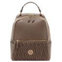 Chantilly Soft Leather Backpack Dark Taupe TL142492