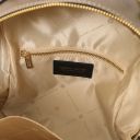 Chantilly Soft Leather Backpack Dark Taupe TL142492