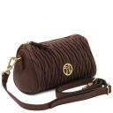 Chantilly Mini sac Bowling en Cuir Café TL142493