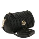 Chantilly Bolso Bowling Mini de Piel Negro TL142493