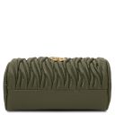 Chantilly Mini Bowling Leather bag Forest Green TL142493