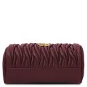 Chantilly Bolso Bowling Mini de Piel Bordeaux TL142493