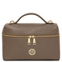 Scrigno Soft Leather Duffle bag Dark Taupe TL142484